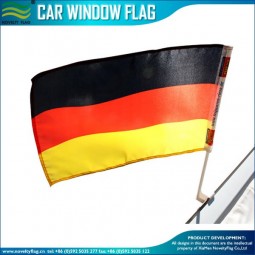 Drapeau de voiture standard en polyester vient de se Marier bannière avec n'iMporte quelle taille