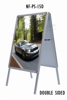NF-PS-15D Poster Stand for wholesale with any size