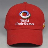 Chapeaux de baseball de conception occidentale élégante de broderie/Bouchons