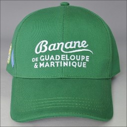 De calor-Transferencia de gorra de béisbol impresa con ala verde sandwish