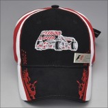Baseballkappe aus gebürsteter Baumwolle mit aufgesticktem Logo