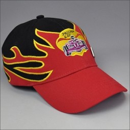 Fashion embroidery racing cap with embroidery logo