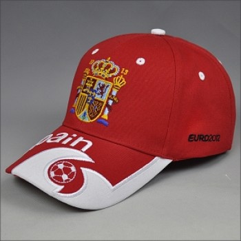 Cheap price Spain football baseball cap for sale