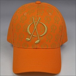 Varios colores de impresión de diseño de gorra de béisbol de tela