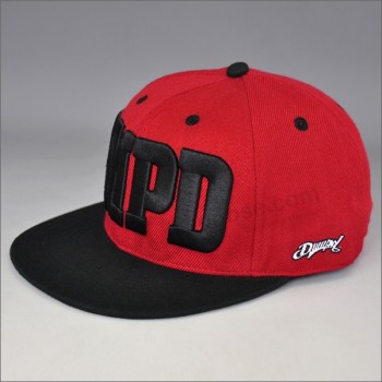 новый стиль дешевый 3d логотип snapback шляпа оптом