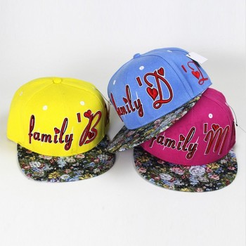 Sombrero de snapback de bordes impresos personalizados para la venta