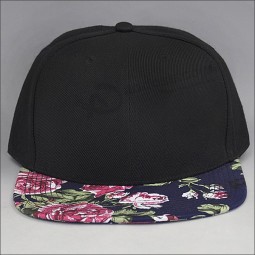 Chapéus feitos sob encomenda do snapback da conta do hip-hop feito sob encomenda por atacado