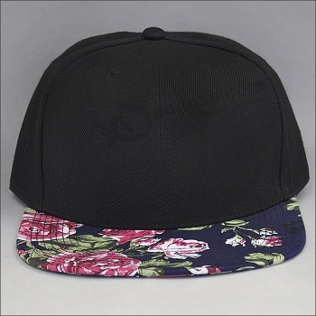 Custom Hip Hop Flat Bill snapback hats wholesale