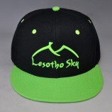 factory sale fluorescent 3D embroidery snapbacks