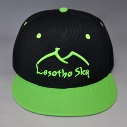 factory sale fluorescent 3D embroidery snapbacks
