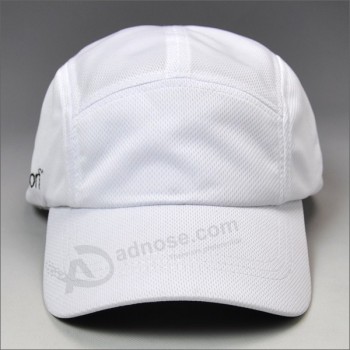 Casquillo de golf blanco del bordado de gama alta para la venta