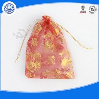 Wholesale Transparent plastic bag with drawstring for custom with your logo