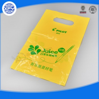 пользовательский пластиковый пакет для покупок с логотипом с логотипом
