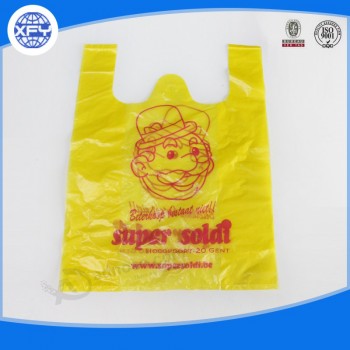 Impressão de suPErmercados e sacos de compras de plástico para venda com o seu logotipo