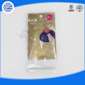 Wholesale Self Adhesive Transparent Plastic Bag with Header for custom with your logo