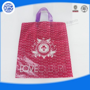 Custom Die Cut Plastic Packing Bag for Shopping  with your logo