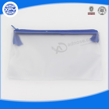 Bolso de la cremallera del pvc del Oem al por mayor para la venta con su logotipo 