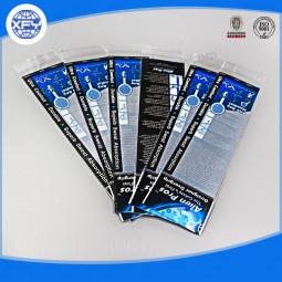 귀하의 로고와 함께 도매 사용자 정의 플라스틱 pvc 가방 잉크 투명 한 비닐 봉지