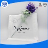 Aangepaste doorzichtige plastic tas met ritssluiting zegel te koop met uw logo