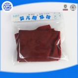 Aangepaste flexodruk gestanste stoot plastic zak te koop met uw logo