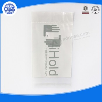 Sac d'emballage transparent Personnalisé de PVC pour le téléphone portable à vendre avec votre logo