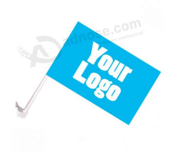 Custom Team Flags for Cars with Car Window Flag Pole