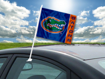 High Quality Car Team Flag Decorative Car Flags Wholesale with high quality and any size