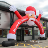 Melhor qualidade 210d/420D Christmas Inflatable Arch Door