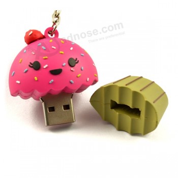 Atacado barato 3d soft pvc keychain para o costume