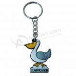 KundensPezifisches weiches PVC keychain für Verkauf