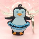 Groothandel artigifts promotionele zachte pvc sleutelhanger voor op maat