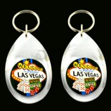 Groothandel goedkoPe aangepaste lege acryl sleutelhanger voor custom