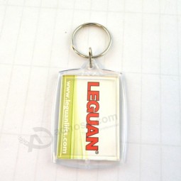 관례를위한 명확한 아크릴 keychains 도매 제조자