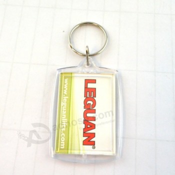 Clear acrylic keychains wholesale manufacturers for custom