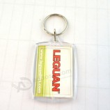 Effacer les fabricants en gros de keychains acryliques pour la coutume