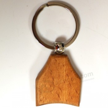 Anéis chaves de madeira do projeto do cliente