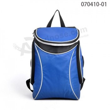 Fourre-tout bleu en plein air sac à dos sac isotherme de remise en forme pour la coutume