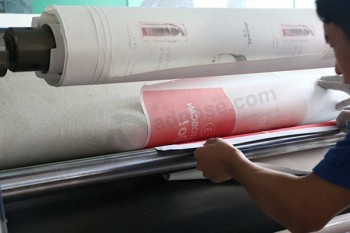 ткань баннер печать горячей передачи пользовательских печати