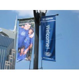 Custom durable Outdoor advertising fabric pole banner