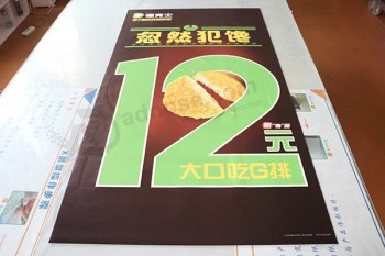 Stampa cmyk di banner poster personalizzato di alta qualità