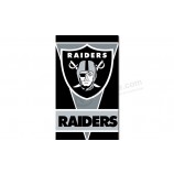 Nfl oakland raiders 3'x5 'Polyester Fahnen vertikal