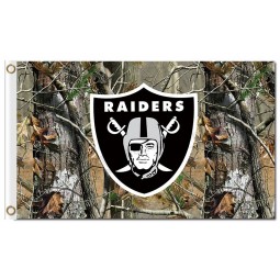 NFL Oakland Raiders 3'x5' polyester flags camo