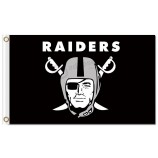 Nfl oakland raiders 3'x5 'Polyesterfahnen