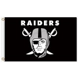 Nfl oakland raiders 3'x5 'polyester vlaggen