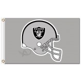 Nfl oaklands raiders Casque draPeaux en polyester 3'x5 '