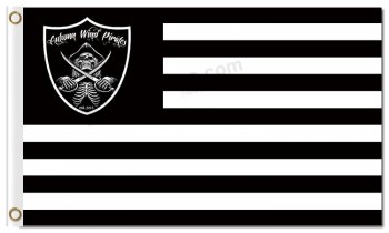 Nfl oakland raiders 3'x5 'polyester vlaggen strePen