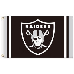 Nfl oakland raiders 3 'x 5' Polyester Flaggen Logo