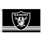 NFL Oakland Raiders 3'x5' polyester flags logo