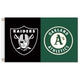Nfl oakland raiders 3'x5 'Polyester Fahnen und Leichtathletik