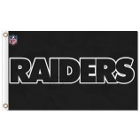 Nfl oakland raiders 3'x5 'poliestere bandiere lettere raiders